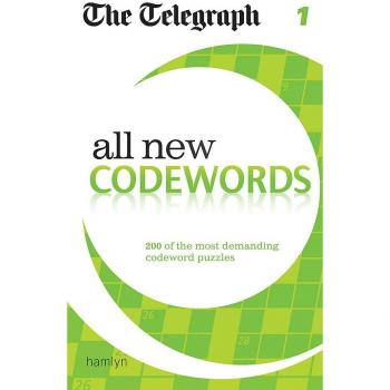 The Telegraph: All New Codewords 1 (The Telegraph Puzzle Books)