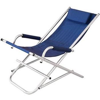 Sdraio in alluminio con braccioli Papillon