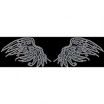 Strass‑Körpertattoos zum Ankleben – Party‑Set