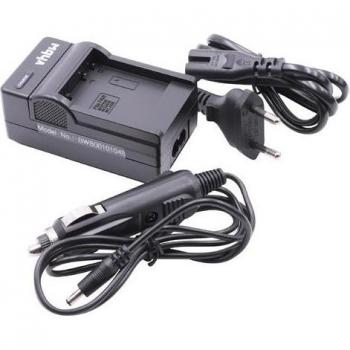 Chargeur Portable VHbw : Station + Câble Voiture – compatible Panasonic Lumix