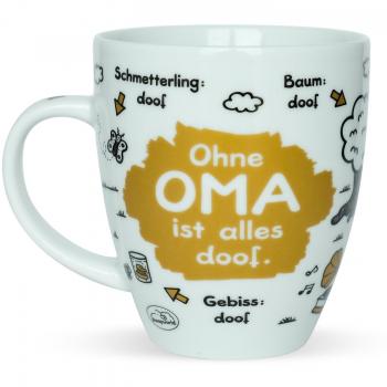 Sheepworld Mug Ohne Oma ist alles doof Geschenkidee für Oma