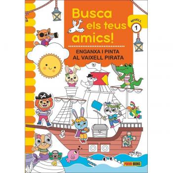 BUSCA ELS TEUS AMICS! ENGANXA I PINTA AL VAIXEL PIRATA.