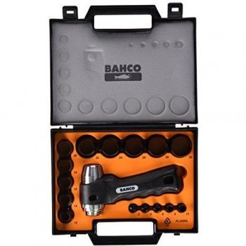 Bahco, Utensili per punzonatura, Set di punzoni 16 pezzi, Ø 3-30 mm