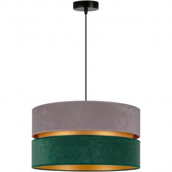 Soffitto Lampada Golden Duo Duolla Colore Grigio, Verde Scuro, Oro