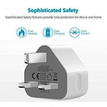 AMO Universal USB UK Plug Charger Adapter