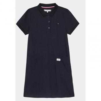 Tommy Hilfiger Daily Dress KG0KG07816 – Dunkelblau, Regular Style