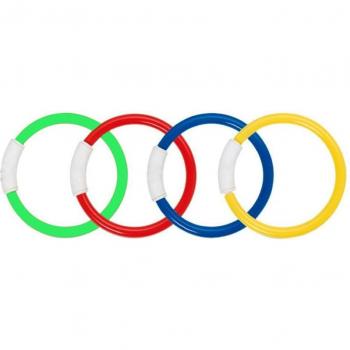 4 Pcs Sinking Diving Rings for Children