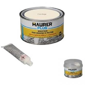 MAURER MármeloPro 500 ml, Color Blanco, Catalizador Incluido