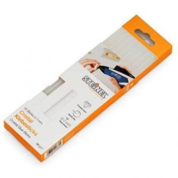 Steinel 6624 Crystal Glue Stick, Transparent, 96 g/7 mm, Set of 16 Pieces