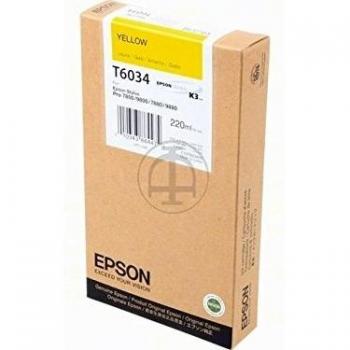 Epson-Cartucho de Tinta Original Epson C13T603400 Amarillo