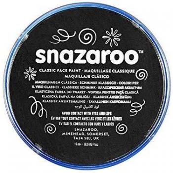 Snazaroo 18 ml Schwarz – Vielfarbiges Wasservermalbares Kinderschmink-Set