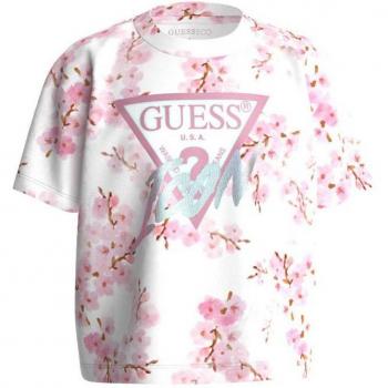 T-shirt bambina con stampa Guess
