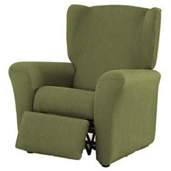 Funda de Sofá Elástica Verde para Sillón Relax Modelo BERTA (70 a 90 cm)