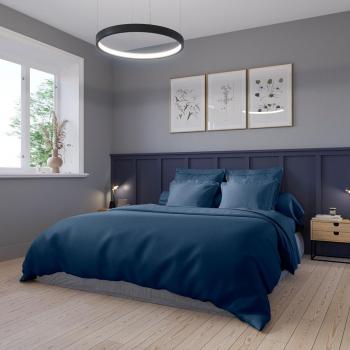 Dodo Couette Satin Marine 240x260 cm