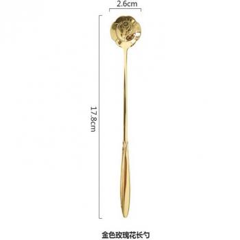 Creative Long Handle Stainless Steel Mixing Spoon