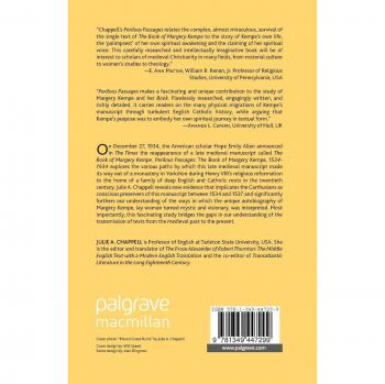 Perilous Passages: The Book of Margery Kempe, 1534-1934