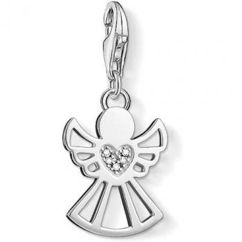 Ciondolo in Argento 925 Thomas Sabo con Motivo Angelo e Cuore