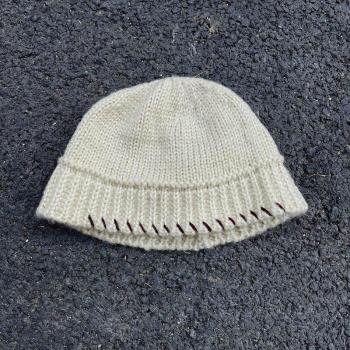 Sombrero de cubo para hombres y mujeres, dobladillo de bloqueo, color verde, primavera-invierno, novedad 2022