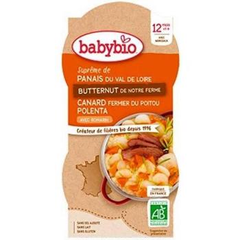 Bol menu panais butternut canard & polenta 2x200g