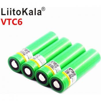 Liitokala VTC6 3.7V 3000mAh High Discharge Li-ion Battery