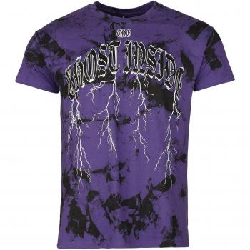 T‑Shirt The Ghost Inside – Thunder, gamme S à XXL, masculin, lilas/noir