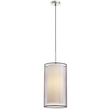 1L Lampe Suspension Nickel Mat SABA FARO Barcelona 68548
