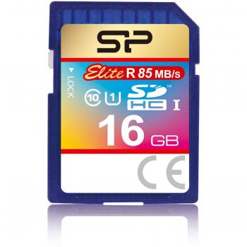 Silicon Power Elite UHS-I, 16Go SDHC Classe 10 carte mémoire
