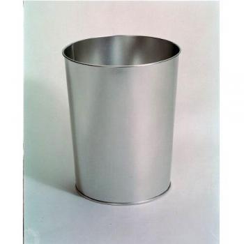 Silver 23‑cm Probus Mayfair Trash & Paper Bin