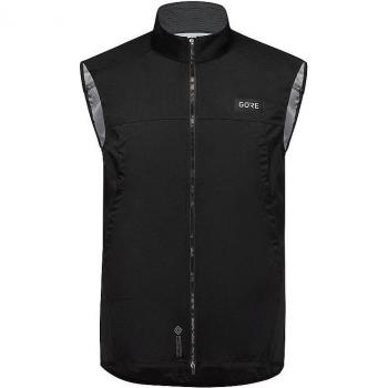 Chaleco Gore Wear Capa de Protección Negra Intensa, S