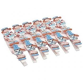 6740 Maritimes Clip-Set von Small Foot Company – 36 Stück