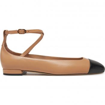 Leather Beige Ballerinas by Stuart Weitzman – 5.5 US – Eden Strap