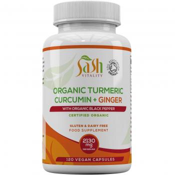 Black Pepper & Ginger Turmeric Formula 120 Capsules