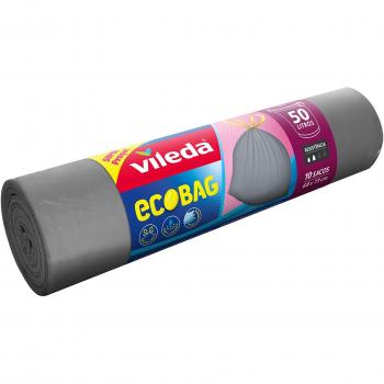 Vileda Carta e Pellicole di Salviette-Sacchetti per Immondizia, 50 L