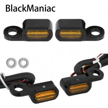 Amber LED Turn Signal Lamps for Motorcycle