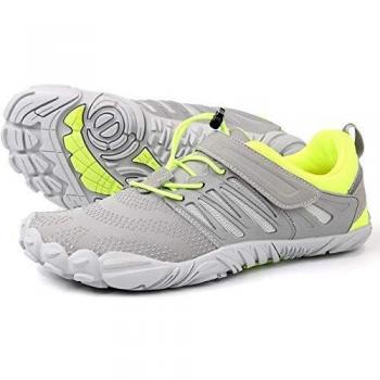 Unisex Whitin Minimalist Barefoot Trail Running Shoes, Grey, EU Size 45