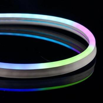 Neón Luminoso RGBIC, 10 m, 60 LED/m, 24 V, IP65, Conexión Tuya – Silamp