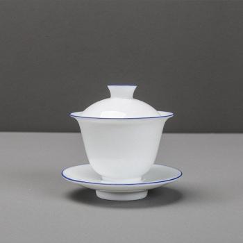 Tazón de Té Artesanal con Tapa de Cerámica