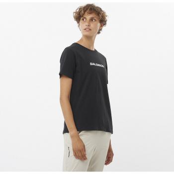 Salomon Negro Manga Corta Camiseta