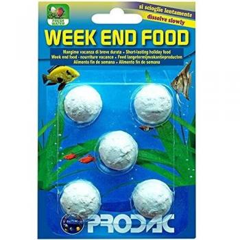 Prodac Weekend Fish Food 5 Tablets 21g