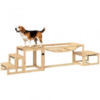 PawHut Classic Wooden Agility Bundle