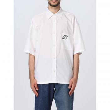 White AMBUSH Menswear Shirt – L, Long Sleeve