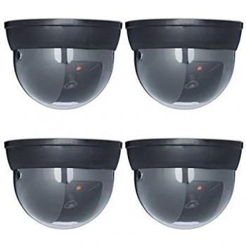 Fausse caméra de surveillance noire 360°