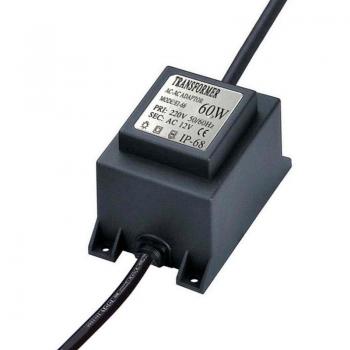 Transformador 220V AC a 12V AC 60W IP68