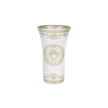 Versace Home Medusa 26 cm – Blanc, Jaune, Or & Rose
