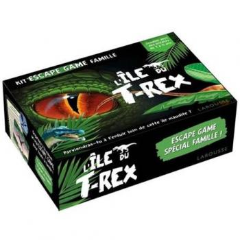 Kit escape game famille L'île du T-Rex