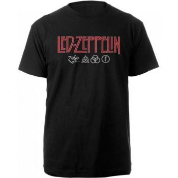 Led Zeppelin Symbols Logo T-Shirt