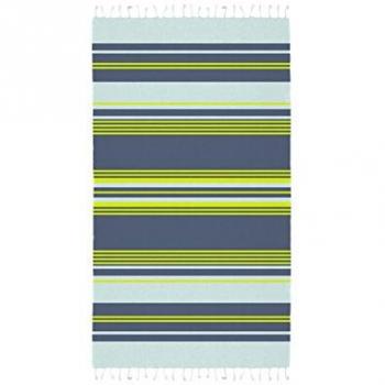 Juego de Toallas Lush Azul 2 Piezas 100 x 180 cm y 60 x 100 cm