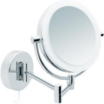 Miroir Lumineux à LED 5x10, Fixation Murale Rotative 360°, Variateur Intensity