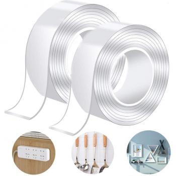 Spurlose Acryl-Klebebandrolle 5M/1M