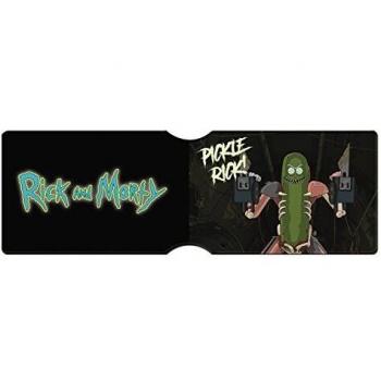 Rick & Morty Card Holder with Pickle Rick Artwork